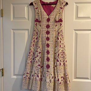 Anthropologie / moulinette souers tea length dress